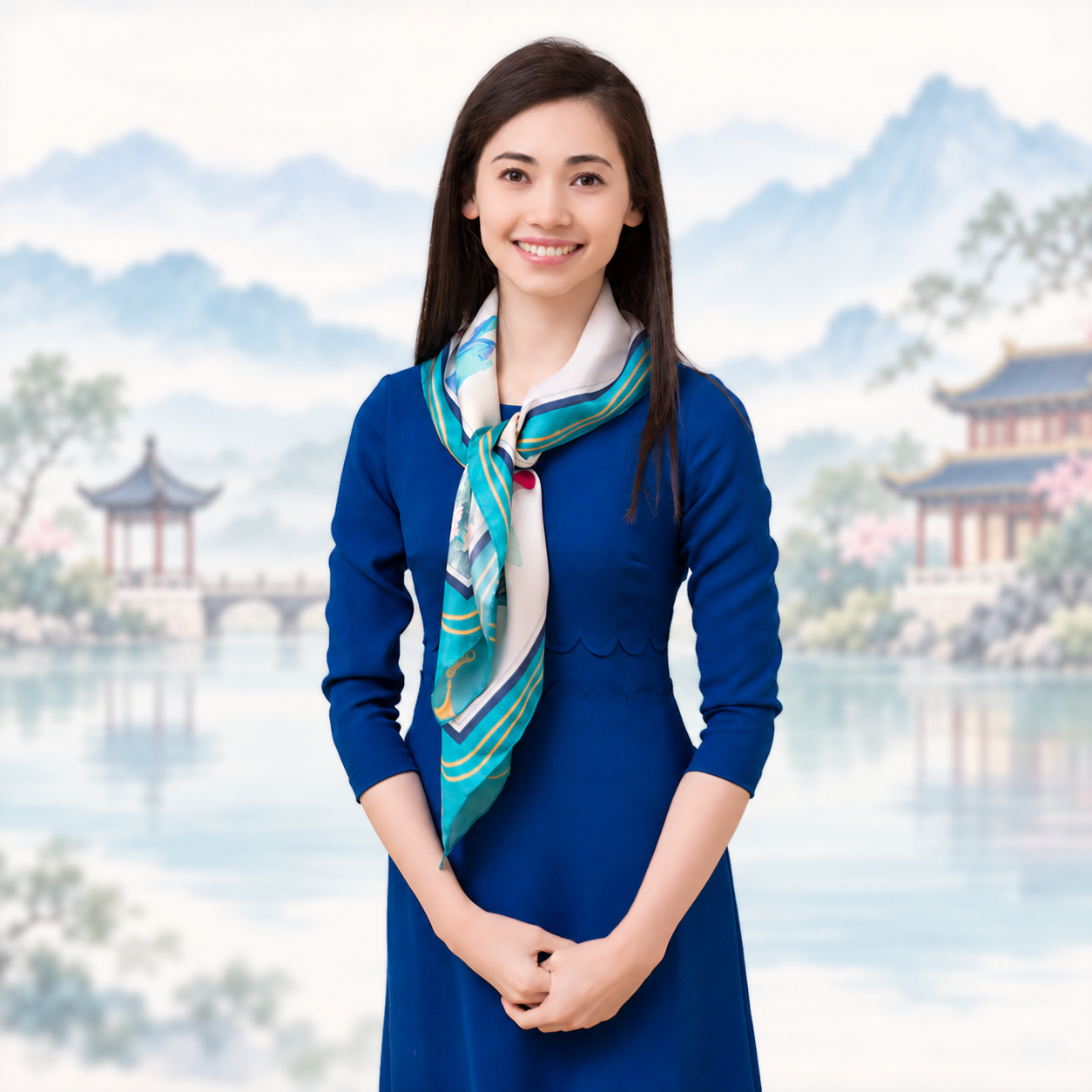 靈感隨行_漢風綺麗方巾