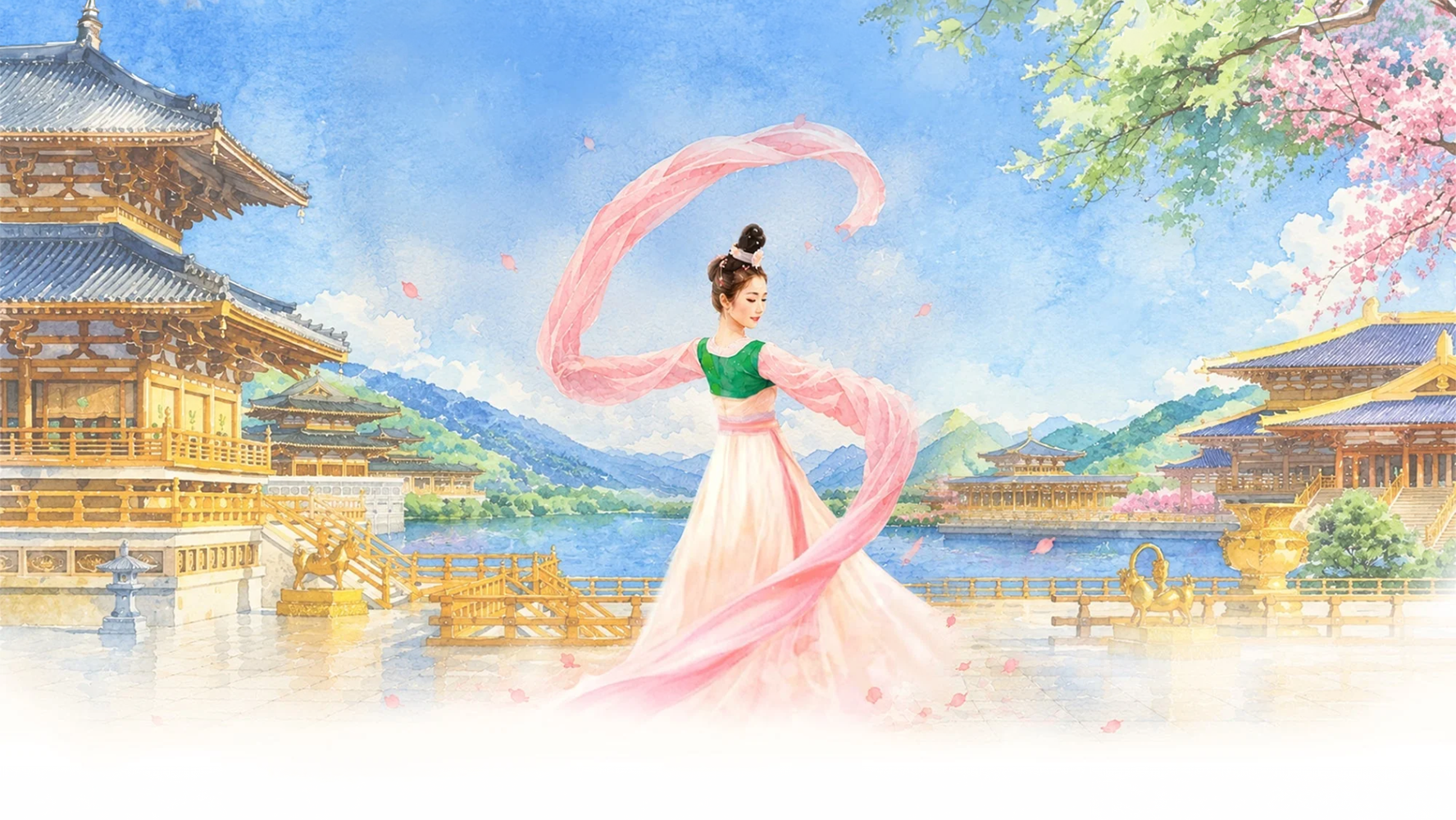 水袖翩翩：流轉千年的飄逸之美
