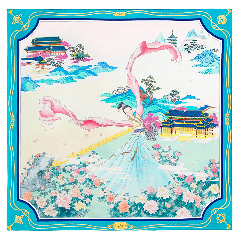 漢風綺麗方巾