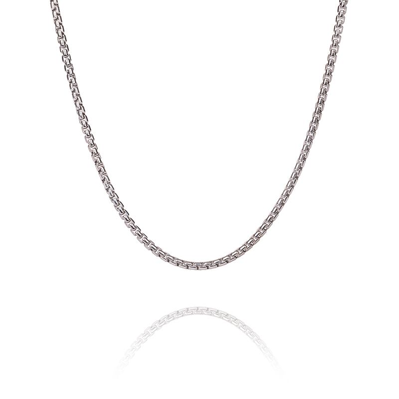 箱型鍊22吋-銀2.5mm