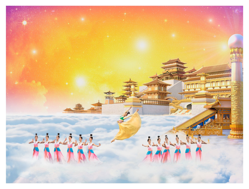 藝術微噴畫-仙境勝景4