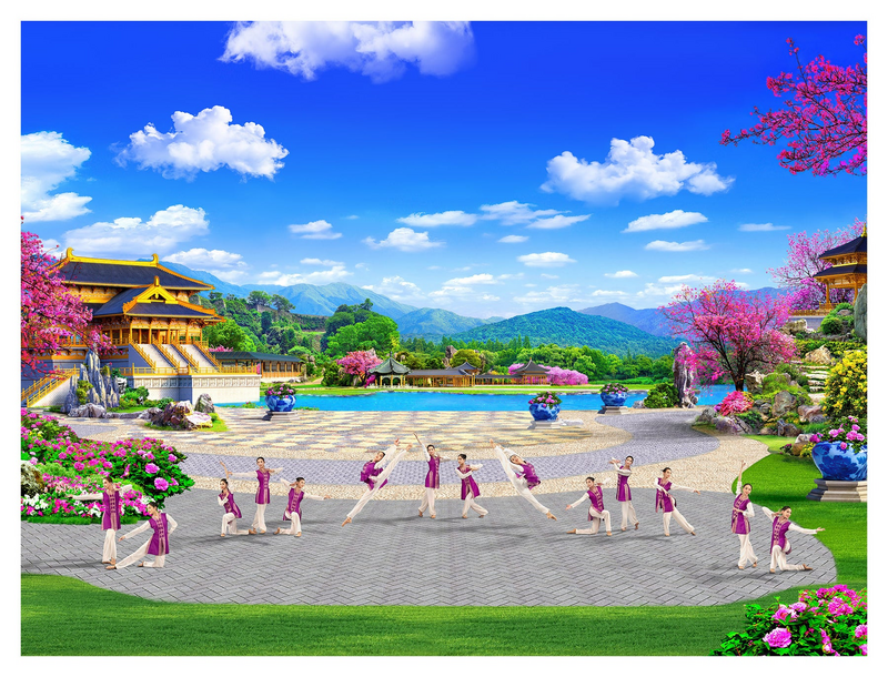 藝術微噴畫-2023女子古典舞2